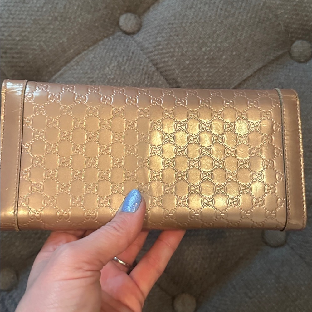 Rose Gold Gucci mini GG wallet in amazing condtion - Picture 4 of 9